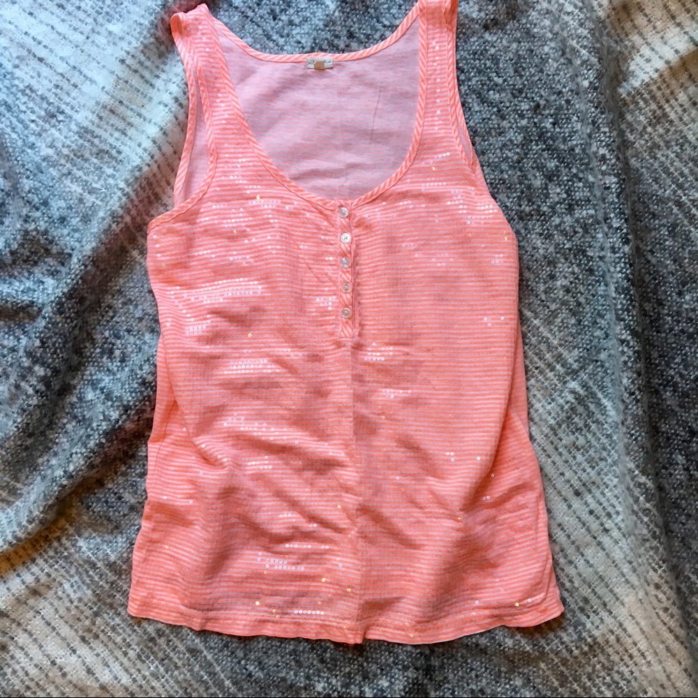 J. Crew Sequin Tank Top